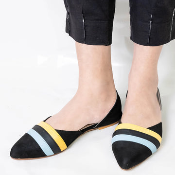 Black Suede Pumps