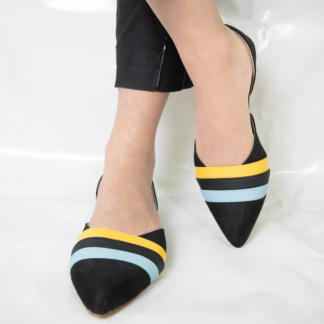 Black Suede Pumps