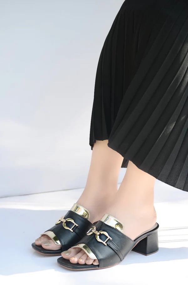 Graceful Block Heels