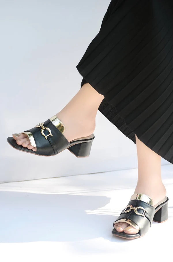 Graceful Block Heels